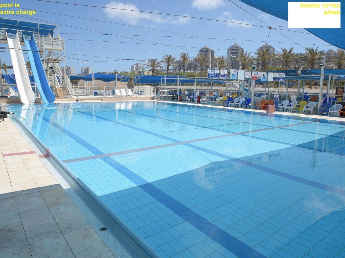 Haifa Almog Tower- "Blue Reef" Suite On The Sea Zewnętrze zdjęcie