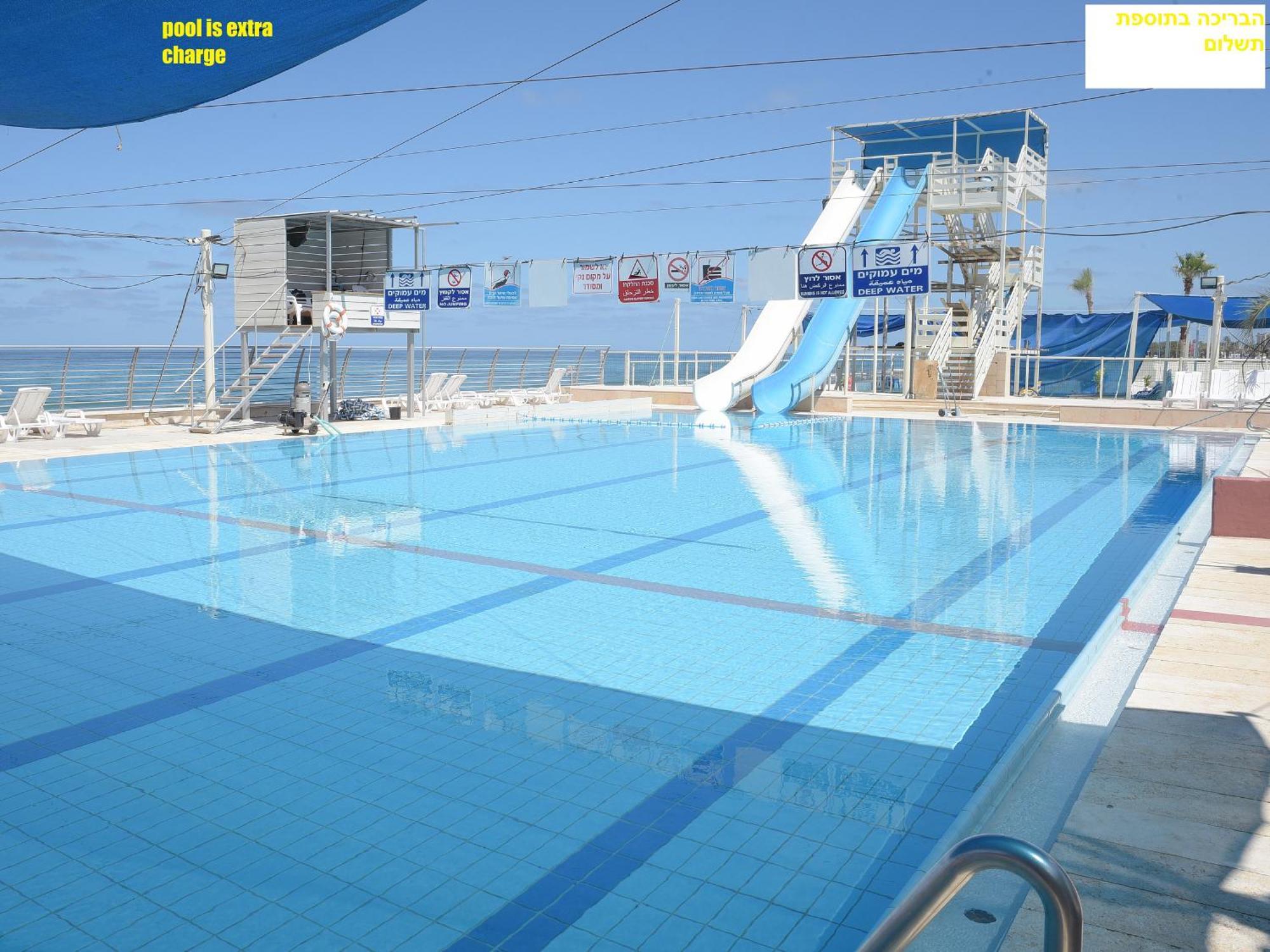 Haifa Almog Tower- "Blue Reef" Suite On The Sea Zewnętrze zdjęcie