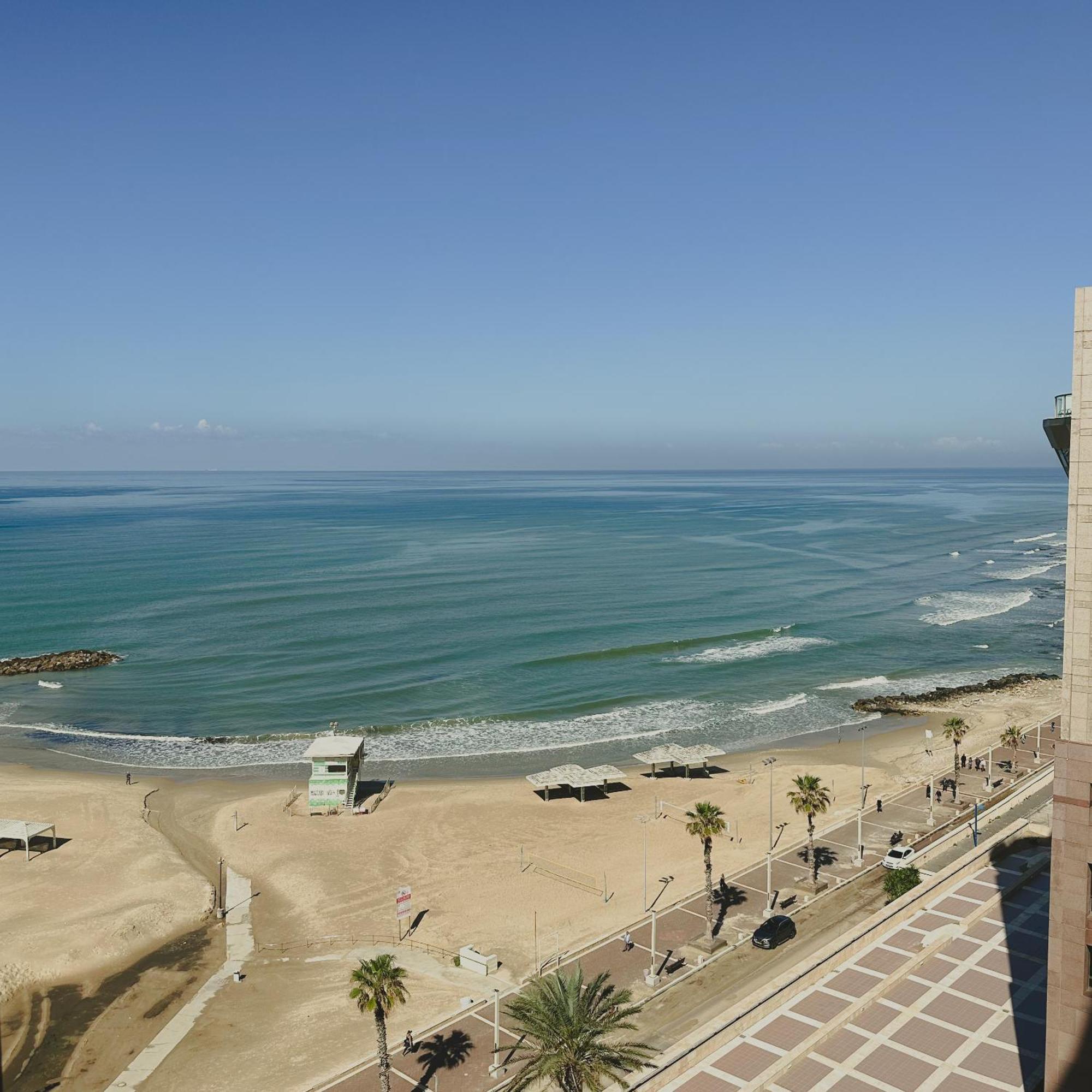 Haifa Almog Tower- "Blue Reef" Suite On The Sea Zewnętrze zdjęcie