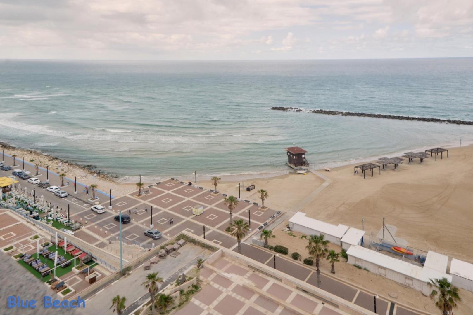 Haifa Almog Tower- "Blue Reef" Suite On The Sea Zewnętrze zdjęcie
