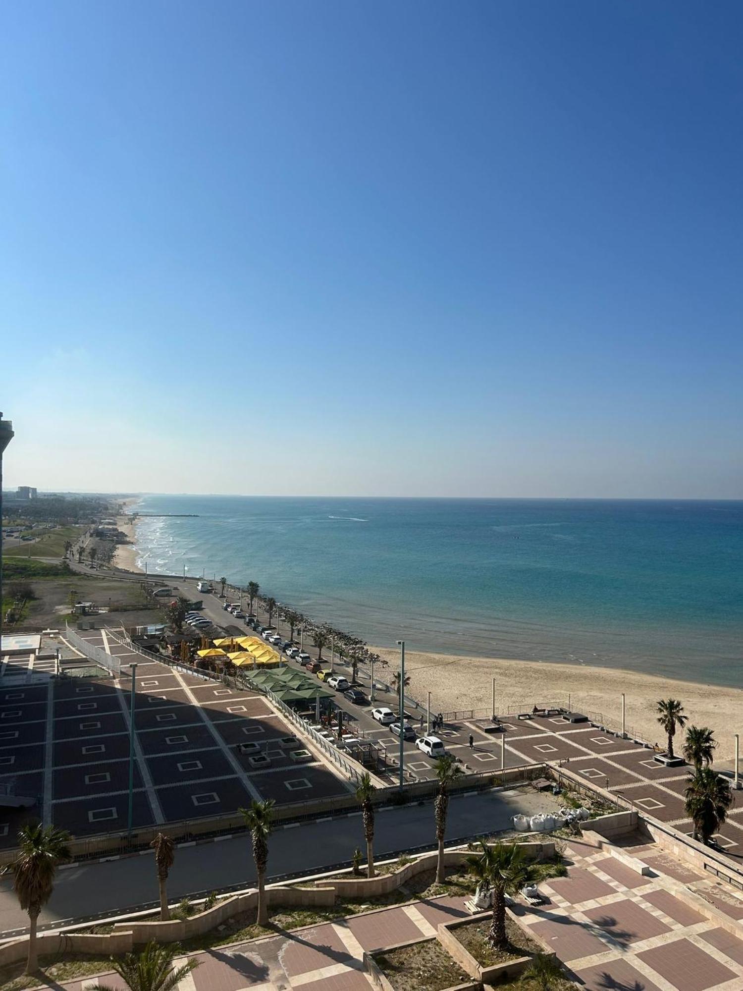 Haifa Almog Tower- "Blue Reef" Suite On The Sea Zewnętrze zdjęcie