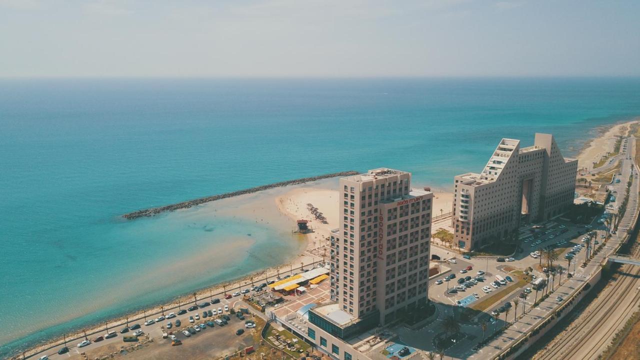 Haifa Almog Tower- "Blue Reef" Suite On The Sea Zewnętrze zdjęcie